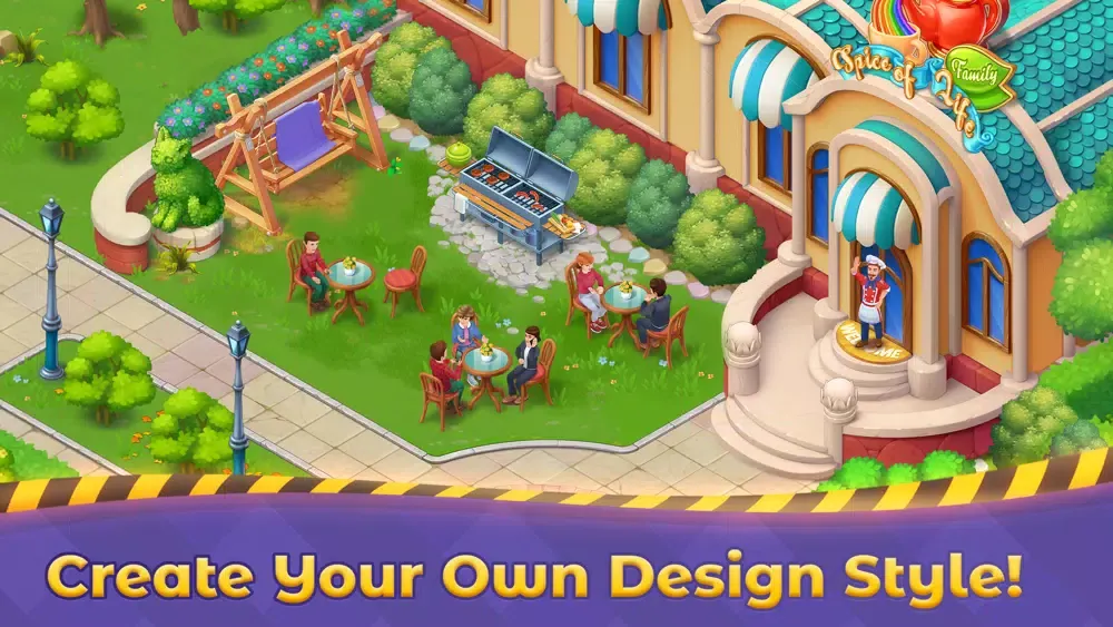 Capturas de pantalla de Grand Cafe Story － Renovation