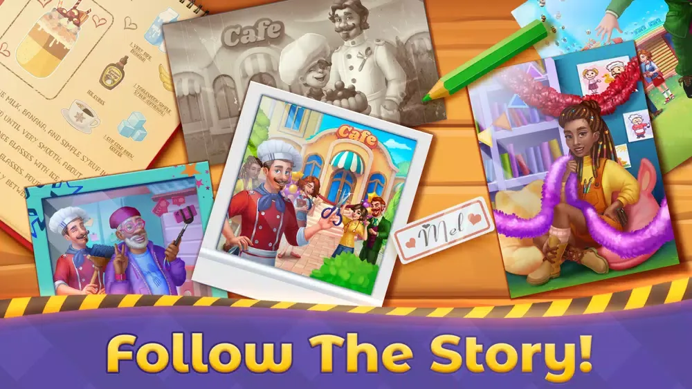 Capturas de pantalla de Grand Cafe Story － Renovation