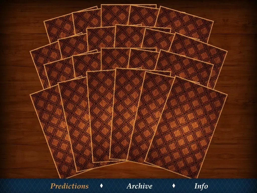 Rider Tarot iPad  Screenshots