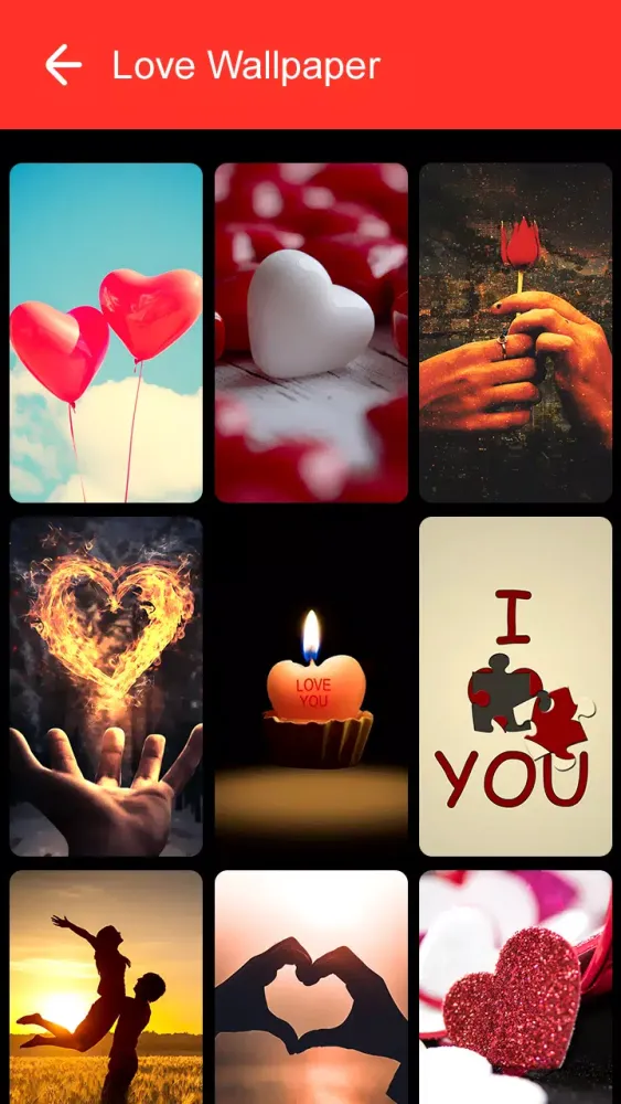 Capturas de pantalla de Love Wallpaper 2024