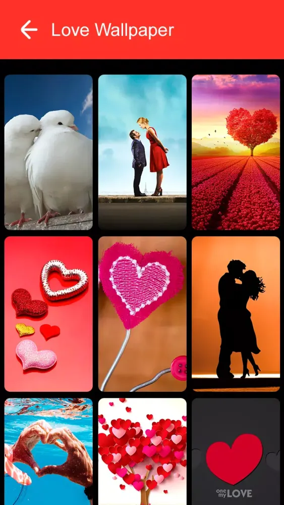 Capturas de pantalla de Love Wallpaper 2024