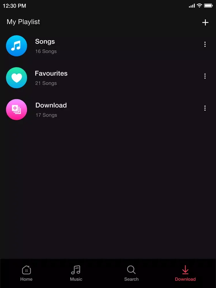 Screenshot di Play Music-Mp3 Music Download iPad 