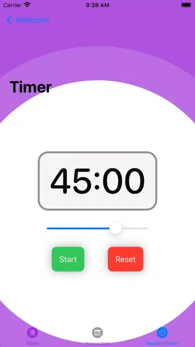 Screenshot di StudyScape