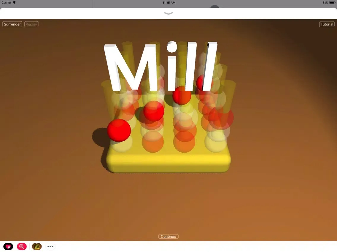 Zrzuty ekranu 3D Mill iPad 