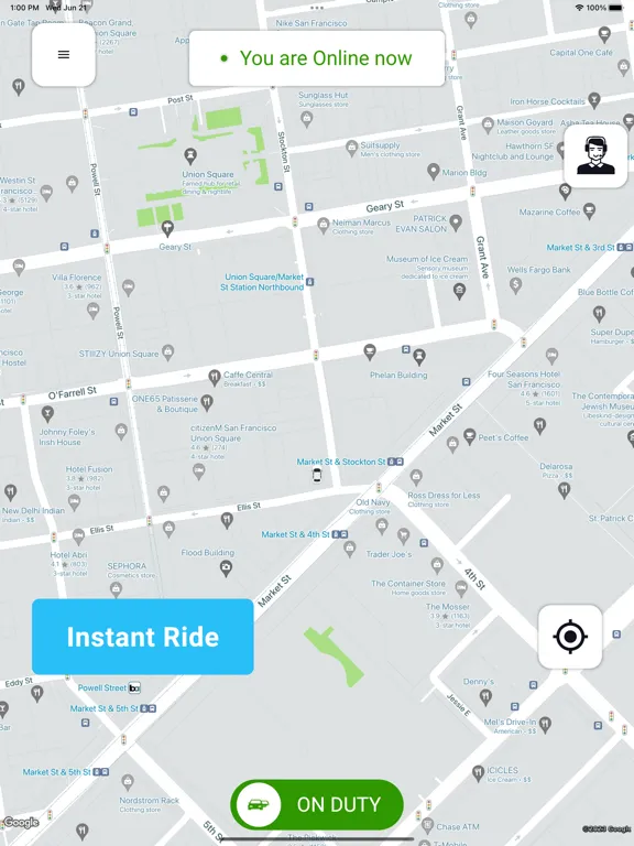 Swiftcabb Driver iPad  Ekran Görüntüleri