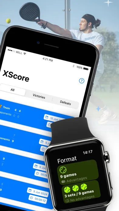 XPadel Score應用截圖