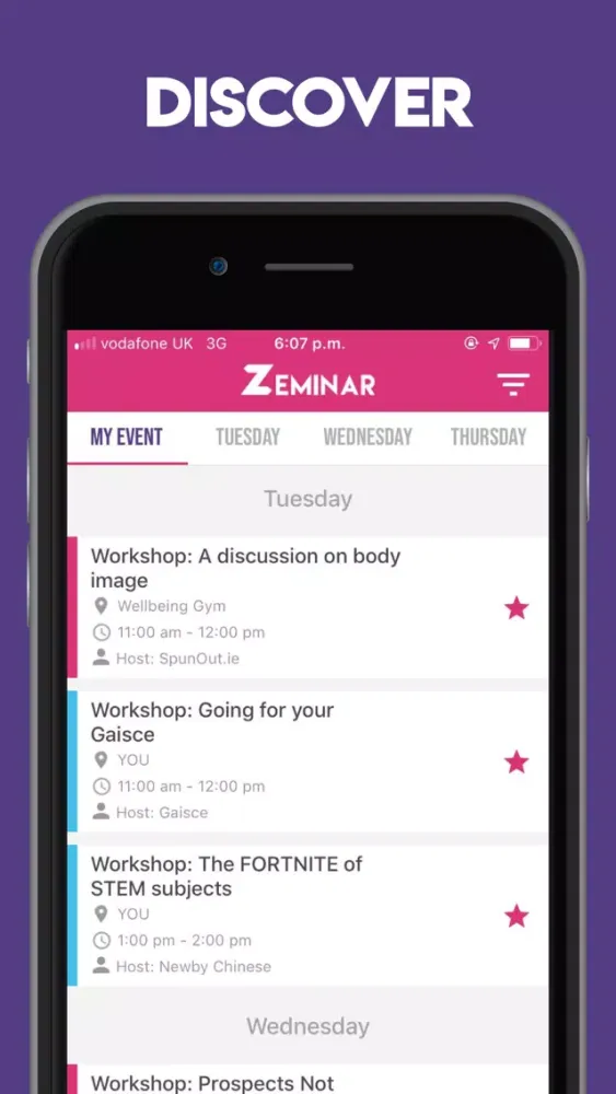 Zeminar Screenshots