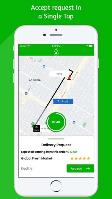Swish: Shopper Screenshots