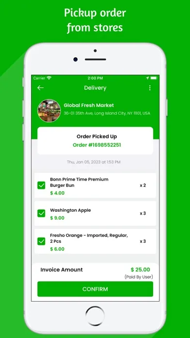Swish: Shopper Screenshots