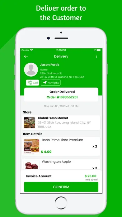 Swish: Shopper Screenshots