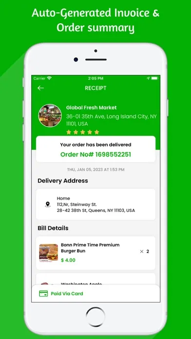 Swish: Shopper Screenshots