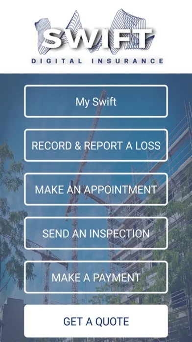 Swift Digital Insurance Ekran Görüntüleri