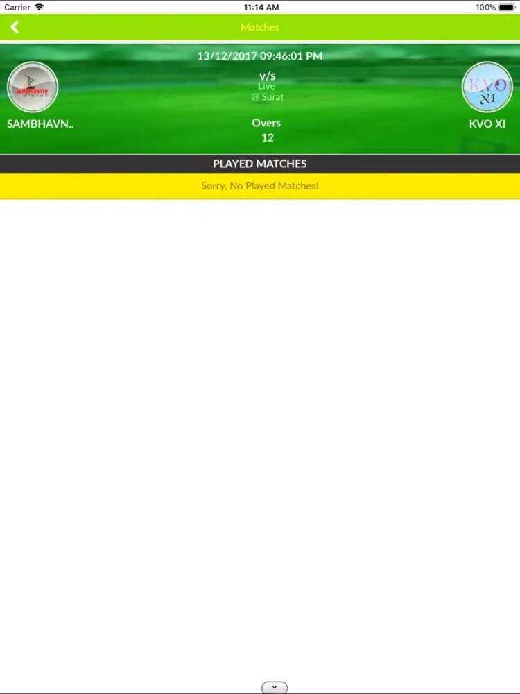 Zrzuty ekranu Jain Premier League iPad 