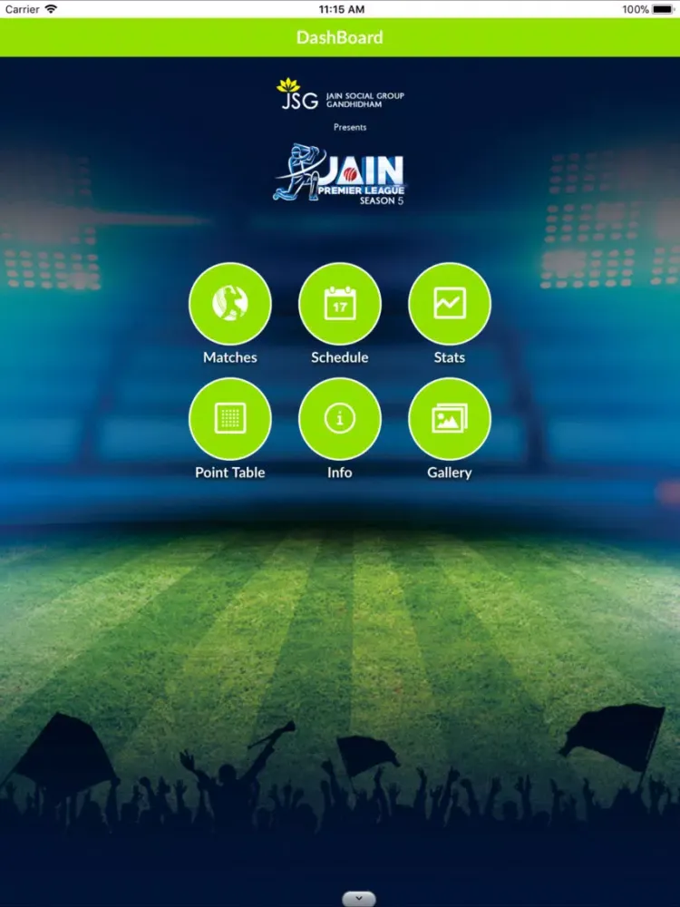 Zrzuty ekranu Jain Premier League iPad 