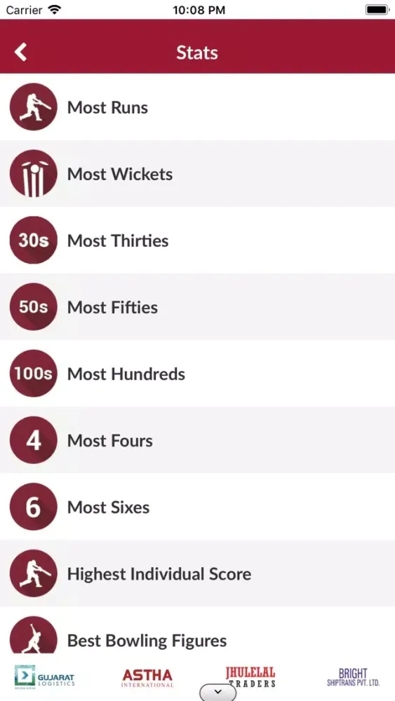 CLUB RADISSON CRICKET LEAGUE Screenshots