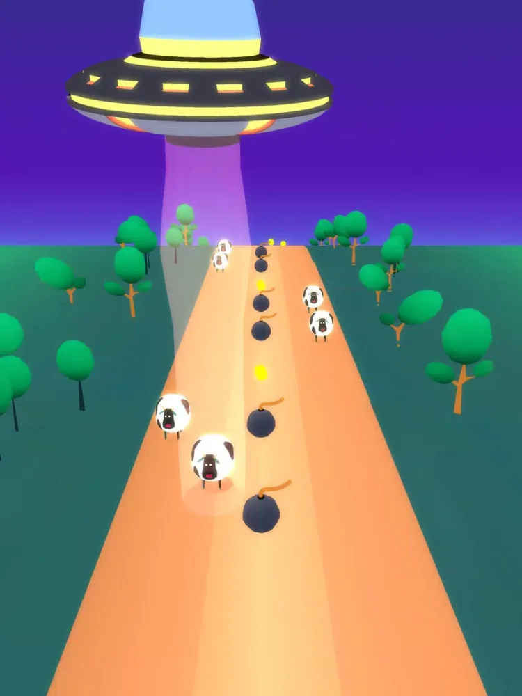 Capturas de tela do Cow Abduction! iPad 