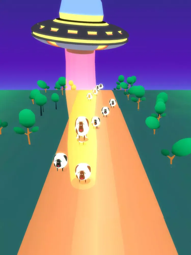 Capturas de tela do Cow Abduction! iPad 