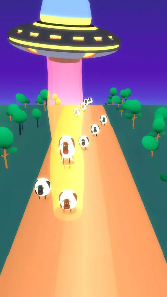 Capturas de tela do Cow Abduction!