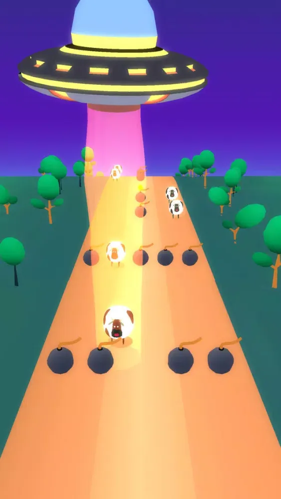 Capturas de tela do Cow Abduction!