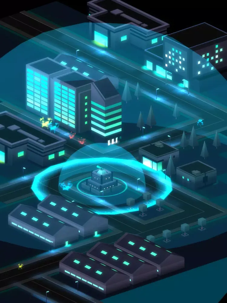 Capturas de pantalla de Smash City: Neon Nights iPad 
