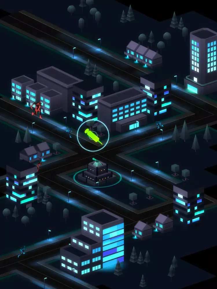 Capturas de pantalla de Smash City: Neon Nights iPad 