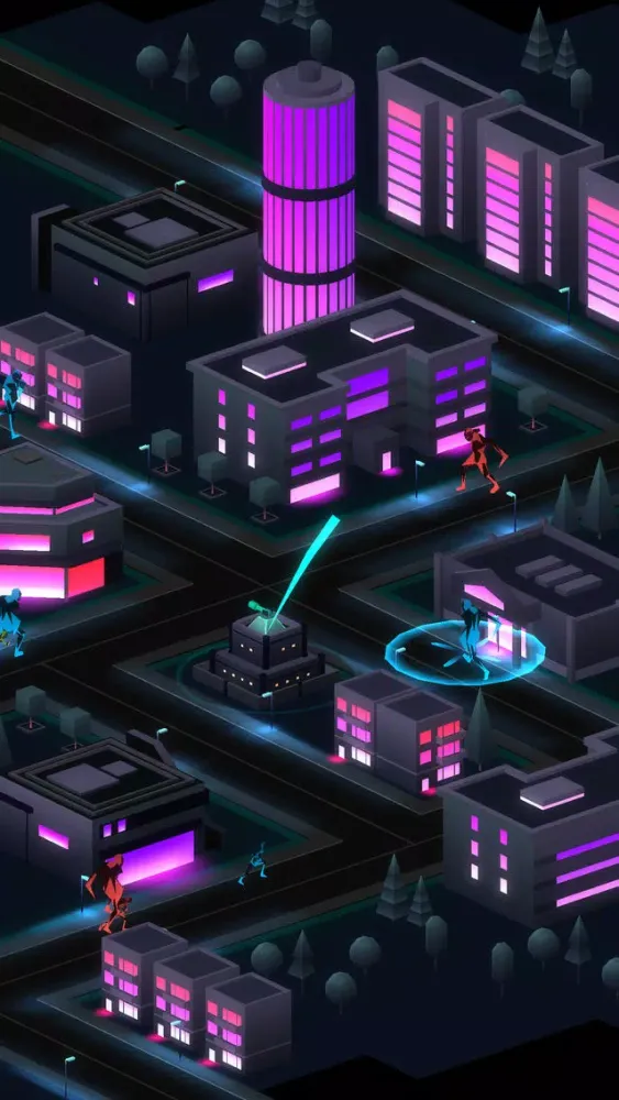 Capturas de pantalla de Smash City: Neon Nights