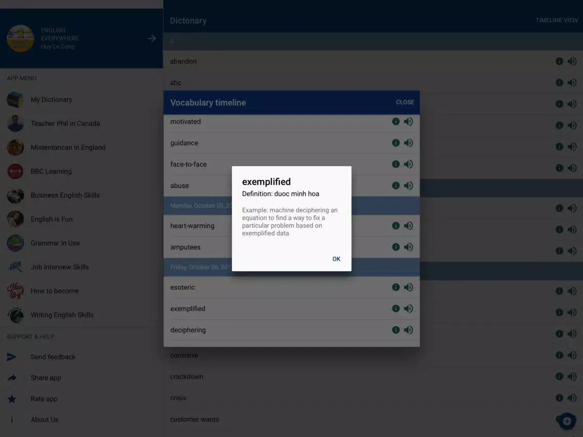 English Lover - Happy learning iPad  Screenshots