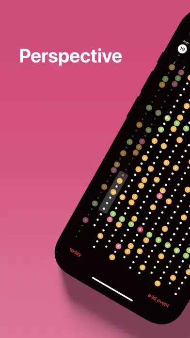 Tangkapan skrin Perspective: A Calendar App