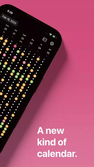 Tangkapan skrin Perspective: A Calendar App