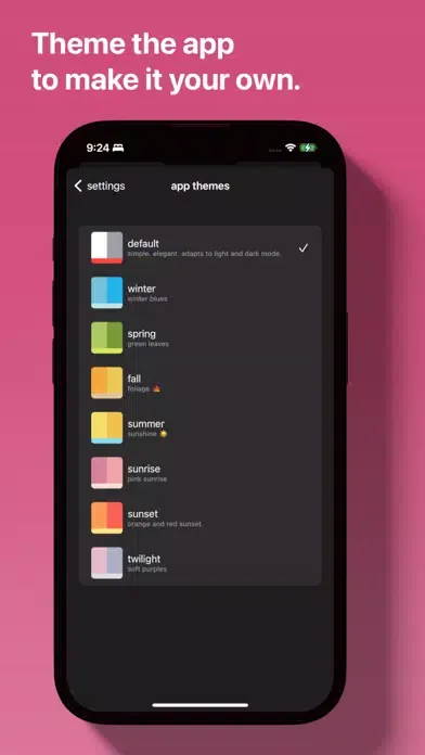 Tangkapan skrin Perspective: A Calendar App