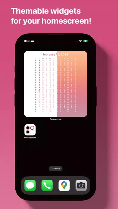 Tangkapan skrin Perspective: A Calendar App