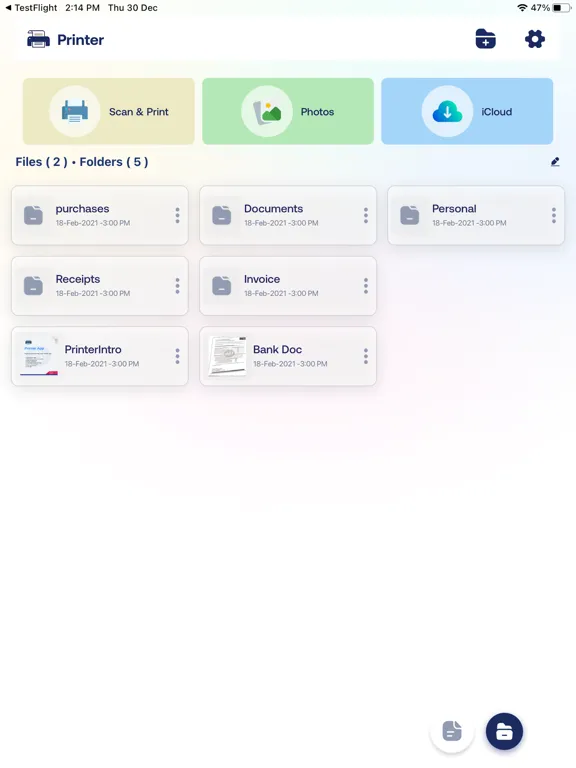Air Print Smart : Printer App iPad Screenshots