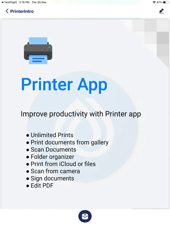 Air Print Smart : Printer App iPad Screenshots
