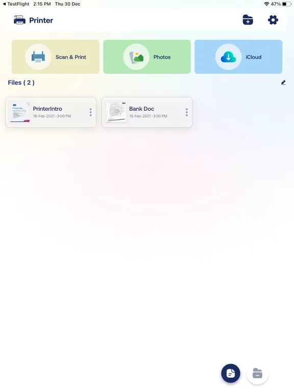 Air Print Smart : Printer App iPad Screenshots