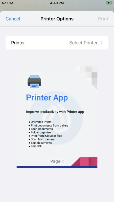 Air Print Smart : Printer App Screenshots