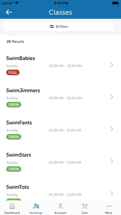 Screenshot di SwimJim