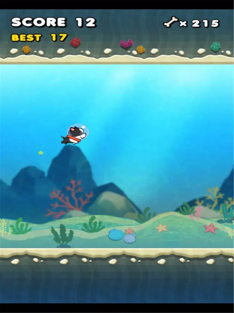 Swimming Dog iPad  Screenshots