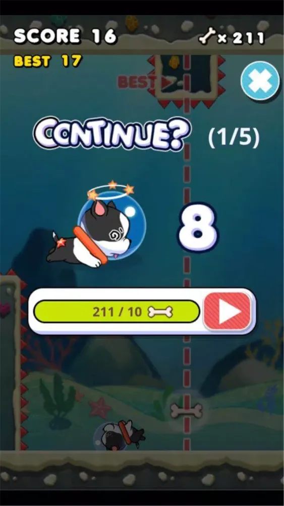 Swimming Dog Screenshots