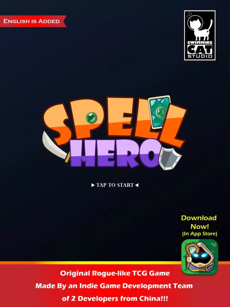Captures d'écran de Spell Hero - A Casual And Rogue Like Card Game iPad 