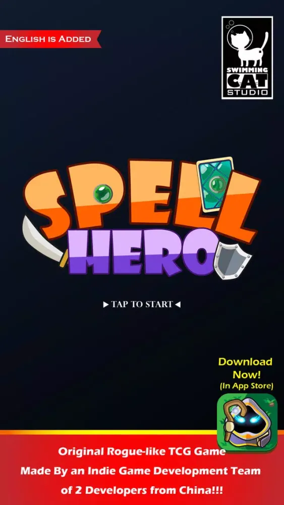 Captures d'écran de Spell Hero - A Casual And Rogue Like Card Game