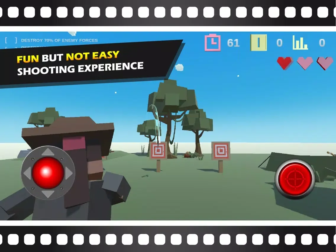Shoot Practice - Action Game iPad  Screenshots
