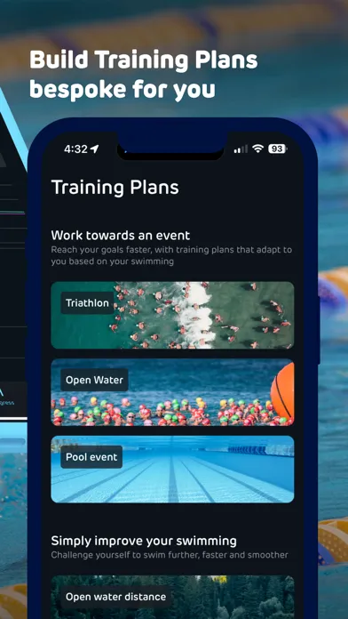 Capturas de tela do Swim Smooth