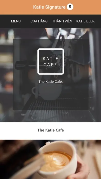 Tangkapan skrin katie cafe&beer