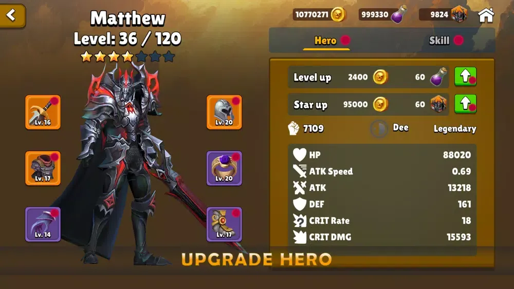 True Knight: Tower Defense RPG应用截图