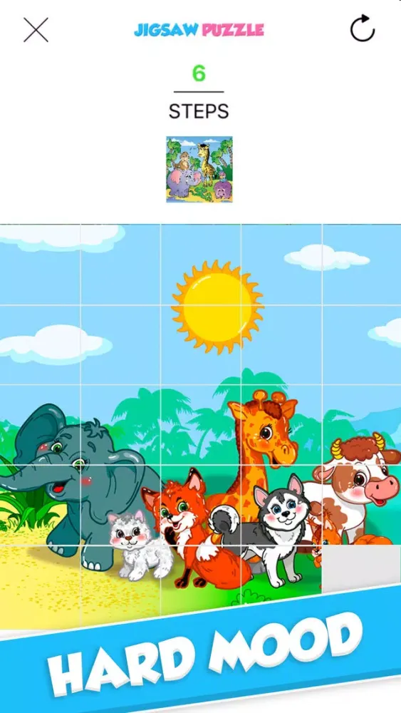 Capturas de tela do Jigsaw Puzzle - Collage