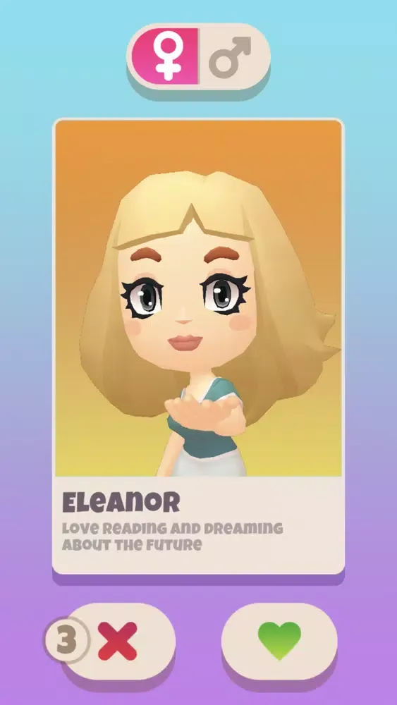 Swipe Story - 3D Dating Game Screenshots