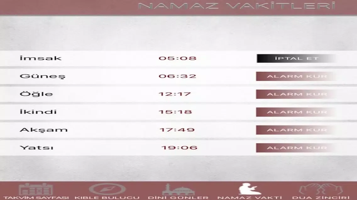 Takvim Screenshots