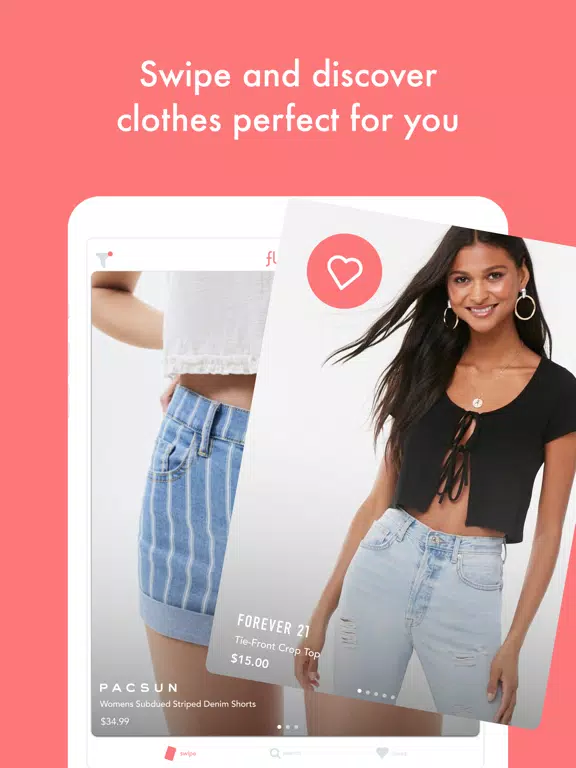 ภาพหน้าจอของ Fleek: Clothing and Fashion iPad 
