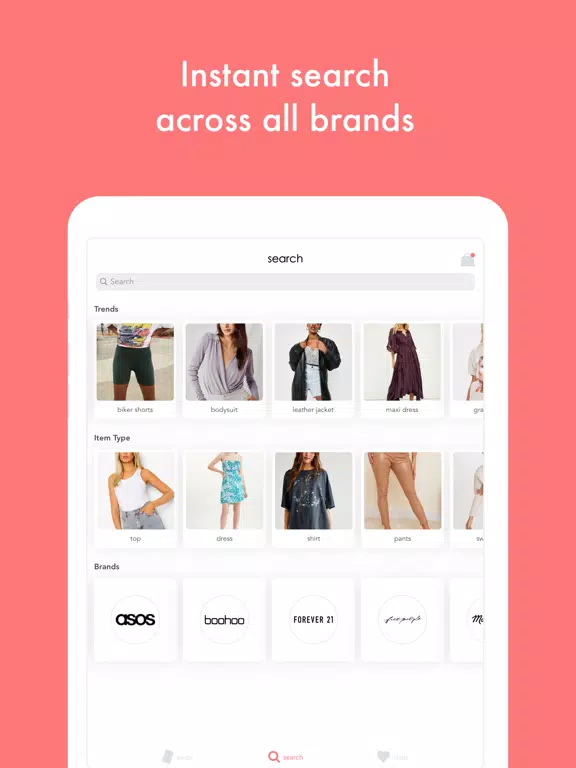 ภาพหน้าจอของ Fleek: Clothing and Fashion iPad 