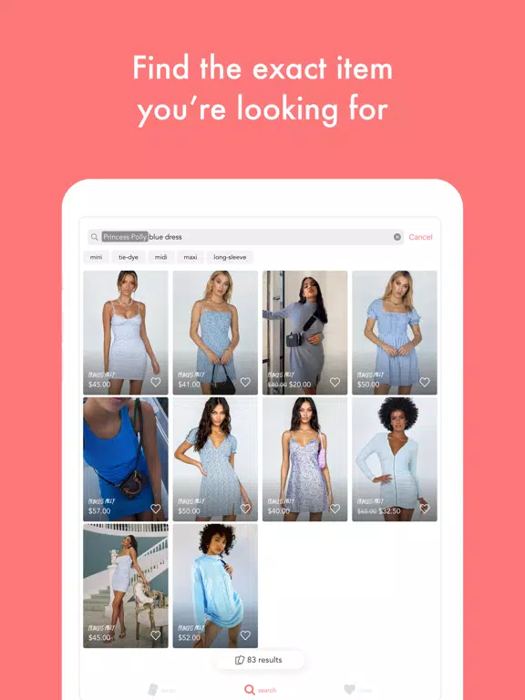 ภาพหน้าจอของ Fleek: Clothing and Fashion iPad 